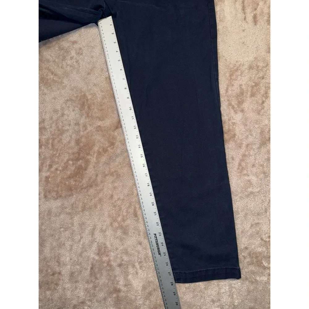EUC Mens Banana Republic athletic fit blue chino pants size 35x30